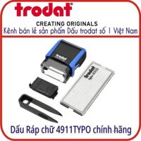 Dấu ghép chữ kích thước 14x38mm (4911 TYPO)