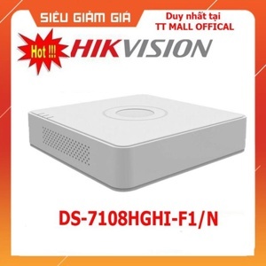Đầu ghi 8 kênh TVI Hikvision DS-7108HGHI-F1