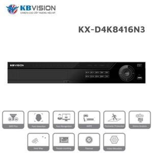 Đầu ghi hình 16 Camera IP KX-D4K8416N3