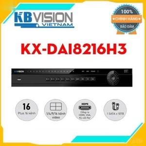 Đầu ghi hình 16 kênh 5 in 1 Kbvision KX-DAi8216H3