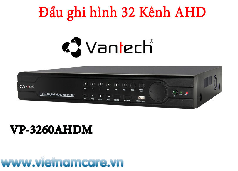 Đầu ghi hình 32 kênh AHD VANTECH VP-3260AHDM