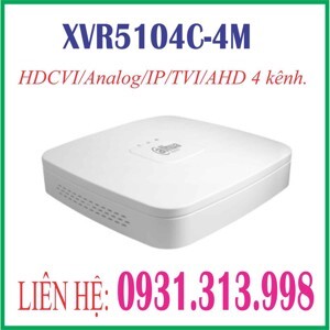 Đầu ghi hình 4 kênh 5in1 Dahua XVR5104C-4M