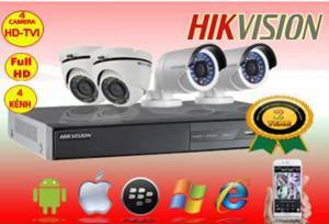 Đầu ghi hình 4 kênh Hikvision DS-7104HGHI-E1