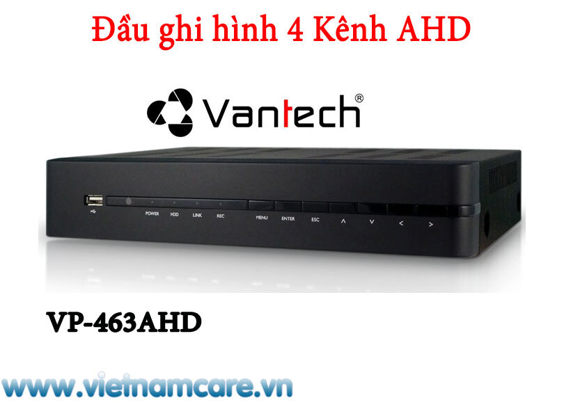 Đầu ghi hình 4 kênh Vantech VP-463AHD