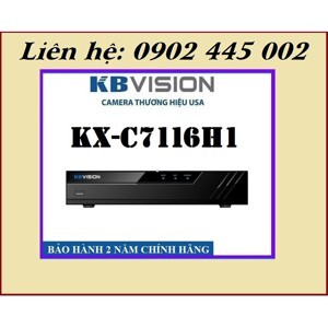 Đầu ghi hình 5 IN1 4 Kênh Kbvision KX-C7116H1