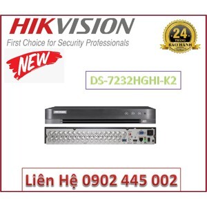 Đầu ghi hình 5 in1 Hikvision DS-7232HGHI-K2 - 32 kênh