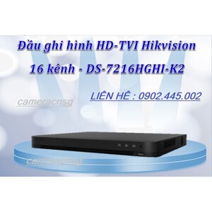 Đầu ghi hình 5 in1 Hikvision DS-7216HGHI-K2 - 16 kênh