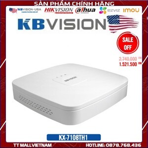 Đầu ghi hình 5 in1 Kbvision KX-7108TH1 - 8 kênh