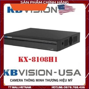 Đầu ghi hình 5in1 Kbvision KX-8108H1 - 8 kênh