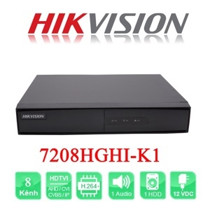 Đầu ghi hình 8 kênh 5 in 1 HIKVISION DS-7208HGHI-K1(S)