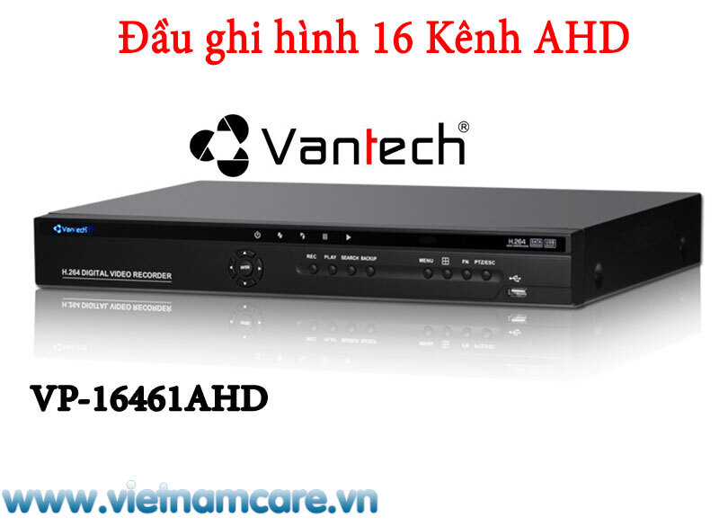 Đầu ghi hình AHD 16 kênh VANTECH VP-16461AHD