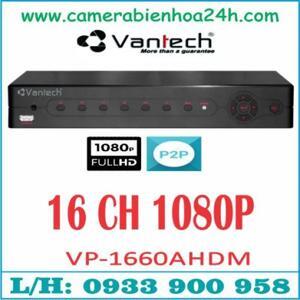 Đầu ghi hình AHD 16 kênh Vantech VP-1660AHDM