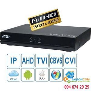 Đầu ghi hình AHD/TVI/CVI/CBVS/IP J-Tech JHY5108 - 8 kênh