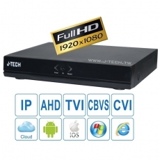Đầu ghi hình AHD/TVI/CVI/CBVS/IP J-Tech JHY5204 - 4 kênh
