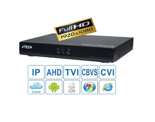 Đầu ghi hình AHD/TVI/CVI/CBVS/IP J-Tech JHY5204 - 4 kênh