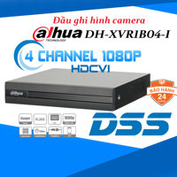 Đầu ghi hình camera 4 kênh 2MP H.265 AI-Coding Dahua DH-XVR1B04-I hàng chính hãng DSS Việt Nam