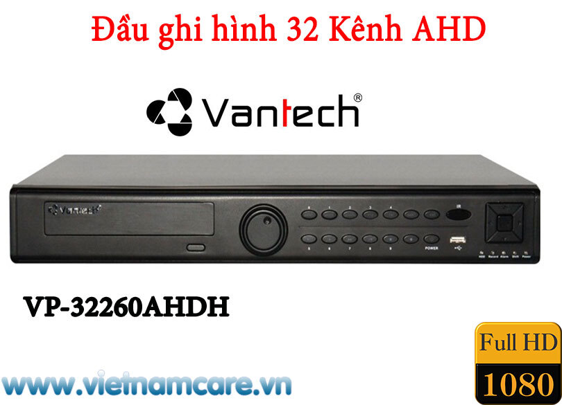 Đầu ghi hình camera AHD 32 kênh Vantech VP-32260AHDH