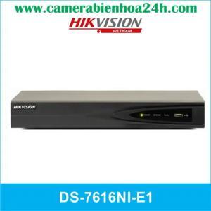 Đầu ghi hình camera IP 16 kênh Hikvision DS-7616NI-E1