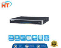 ĐẦU GHI HÌNH CAMERA IP 16 KÊNH HIKVISION DS-7616NI-K2 ULTRA HD 4K 8MP, 2 HDD SATA - HÀNG CHÍNH HÃNG