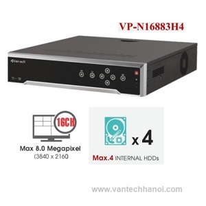 Đầu ghi hình camera IP 16 kênh VANTECH VP-N16883H4