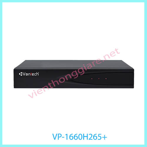 Đầu ghi hình camera IP 16 kênh Vantech VP-1660H265+