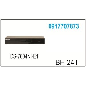 Đầu ghi hình Hikvision DS-7604NI-E1 - 4 kênh