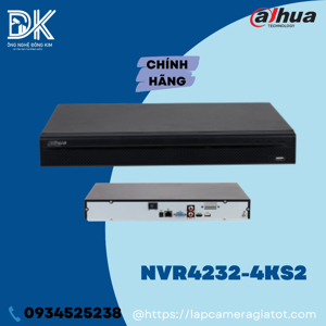 Đầu ghi hình camera IP Dahua NVR4232-4KS2 - 32 kênh