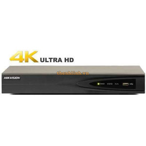 Đầu ghi hình camera IP Hikvision DS-7604NI-K1/4P(B) - 4 kênh