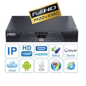 Đầu ghi hình camera IP J-Tech HD2012 - 12 kênh