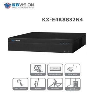 Đầu ghi hình camera IP Kbvision KX-E4K8832N4 - 32 kênh
