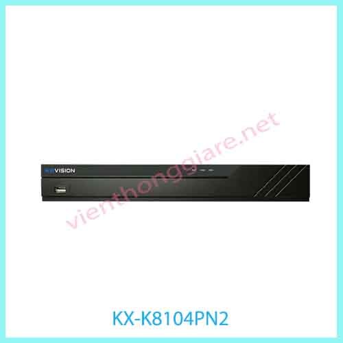 Đầu ghi hình camera IP Kbvision KX-K8104PN2 - 4 kênh