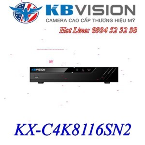 Đầu ghi hình camera IP Kbvision KX-C4K8116SN2 - 16 kênh