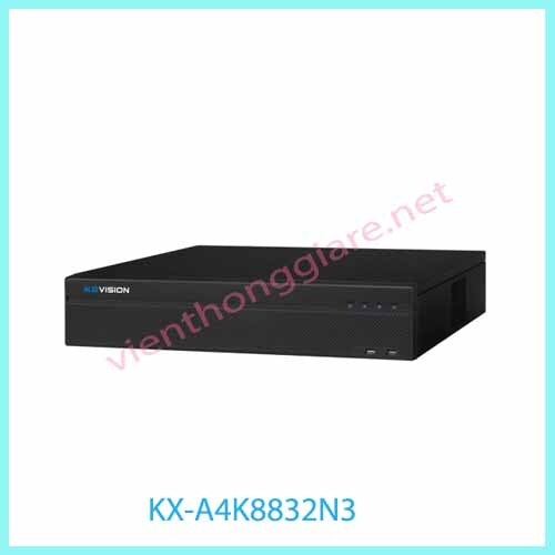 Đầu ghi hình camera IP Kbvision KX-A4K8832N3 - 32 kênh