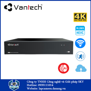 Đầu ghi hình camera IP PoE 32 kênh VANTECH VPH-N4432/16P