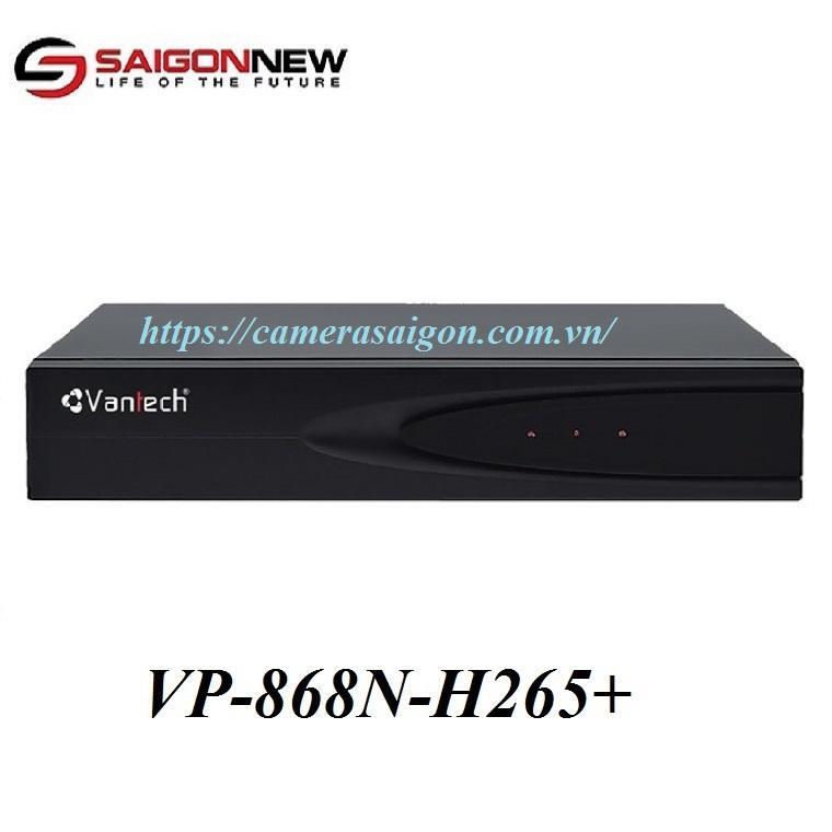 Đầu ghi hình camera IP Vantech VP-868N-H265+ - 8 kênh