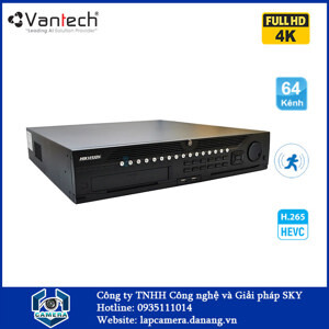 Đầu ghi hình camera IP Vantech VP-N64883H8 - 64 kênh