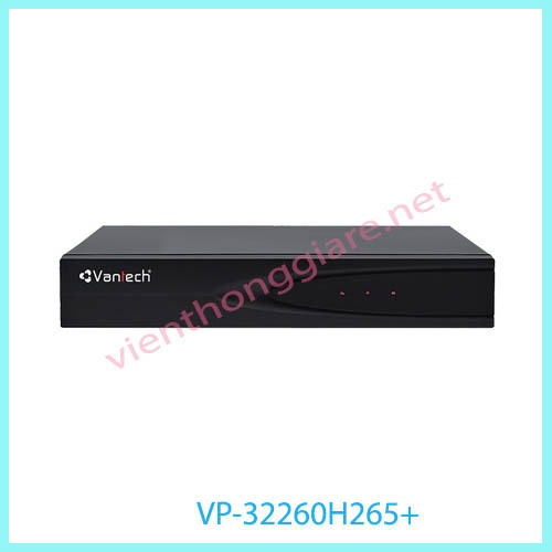 Đầu ghi hình camera IP Vantech VP-32260H265+ - 32 kênh