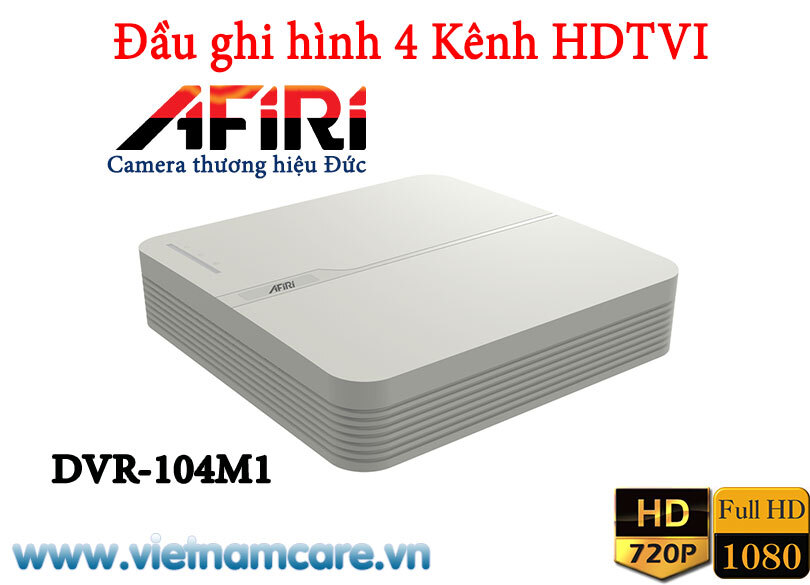 Đầu ghi hình HD-TVI Afiri DVR-104M1 - 4 kênh