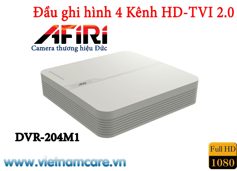 Đầu ghi hình HD-TVI Afiri DVR-204M1 - 4 kênh