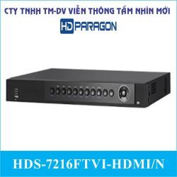 Đầu ghi hình HD-TVI HDParagon HDS-7216FTVI-HDMI/N - 16 kênh