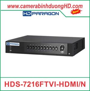 Đầu ghi hình HD-TVI HDParagon HDS-7216FTVI-HDMI/N - 16 kênh