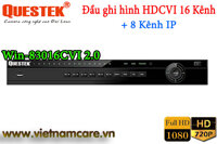 Đầu ghi hình HDCVI 16 kênh QUESTEK Win-8316CVI 2.0