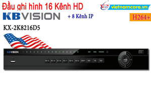 Đầu ghi hình HDCVI 2K Kbvision KX-2K8216D5 - 16 kênh