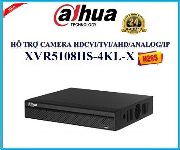 Đầu ghi hình HDCVI Dahua XVR5108HS-4KL-X - 8 kênh