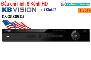 Đầu ghi hình HDCVI Kbvision KX-2K8208D5 - 8 kênh