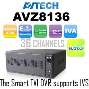Đầu ghi hình HDTVI Avtech AVZ8136 - 36 kênh