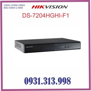 Đầu Ghi Hình Hikvision 4 Kênh DS-7204HGHI-K1(S)