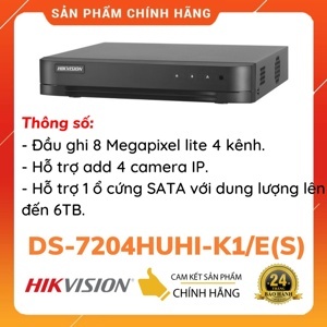 Đầu ghi hình Hikvision DS-7216HUHI-K2