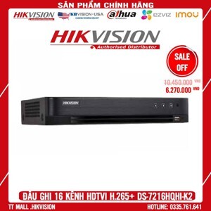 Đầu ghi hình Hikvision DS-7216HQHI-K2
