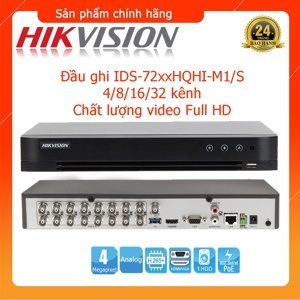 Đầu ghi hình Hikvision iDS-7208HQHI-M1/S - 8 kênh